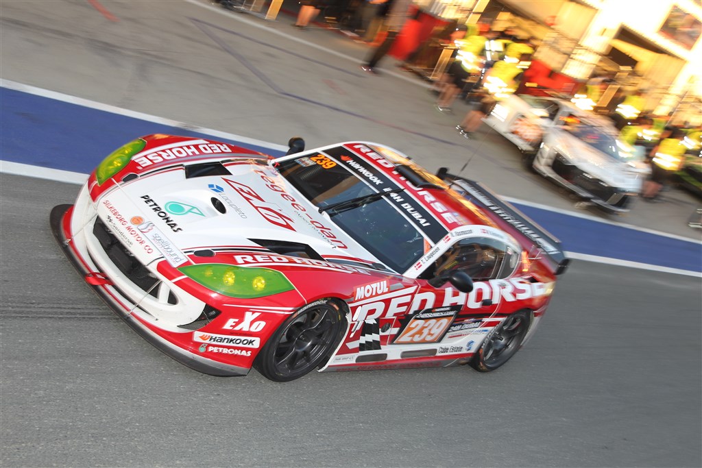 Teamets Ginetta har fungeret fin men det er en udfordring at finde det perfekte setup
(Foto: Henning Smed)